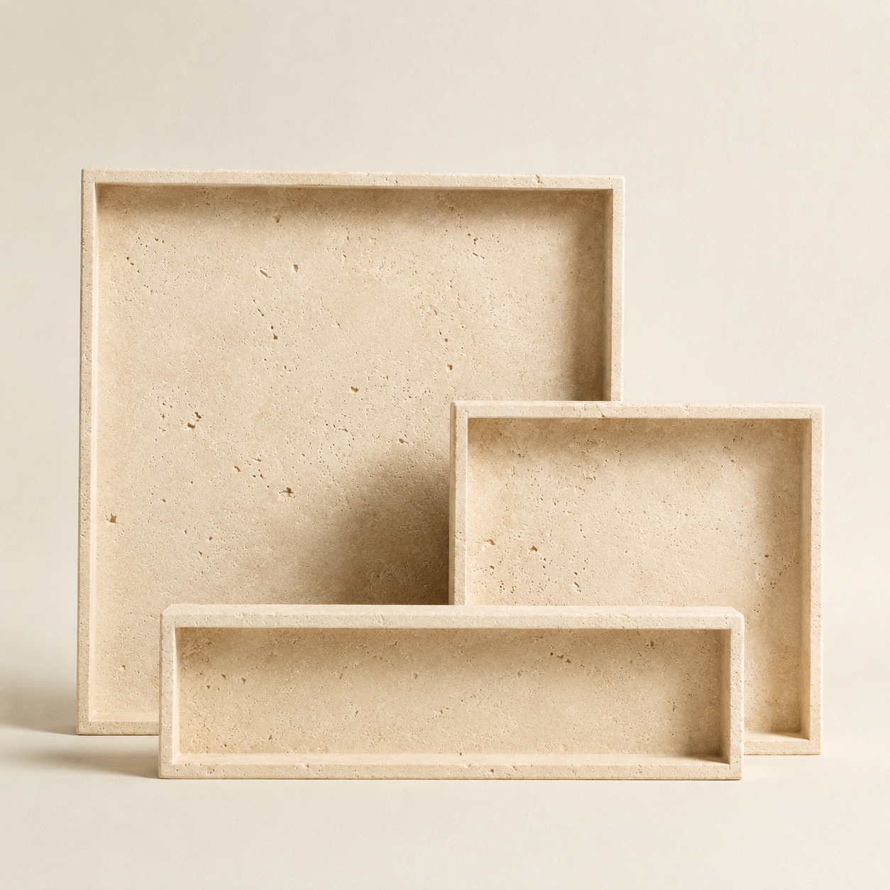 Travertine Tray - Stone Art