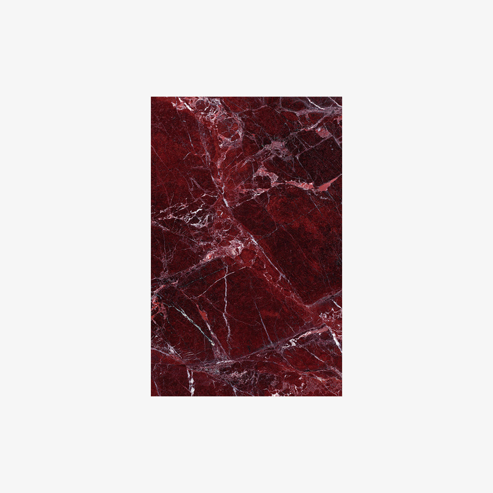 Ruby Marble - Glass Wall Art