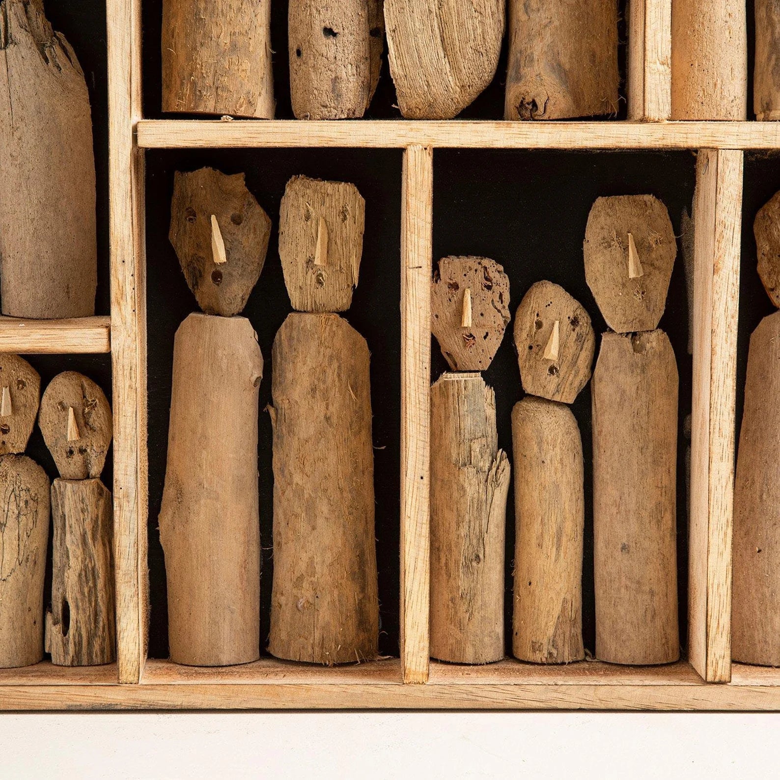 One-of-One Driftwood People Wall Art