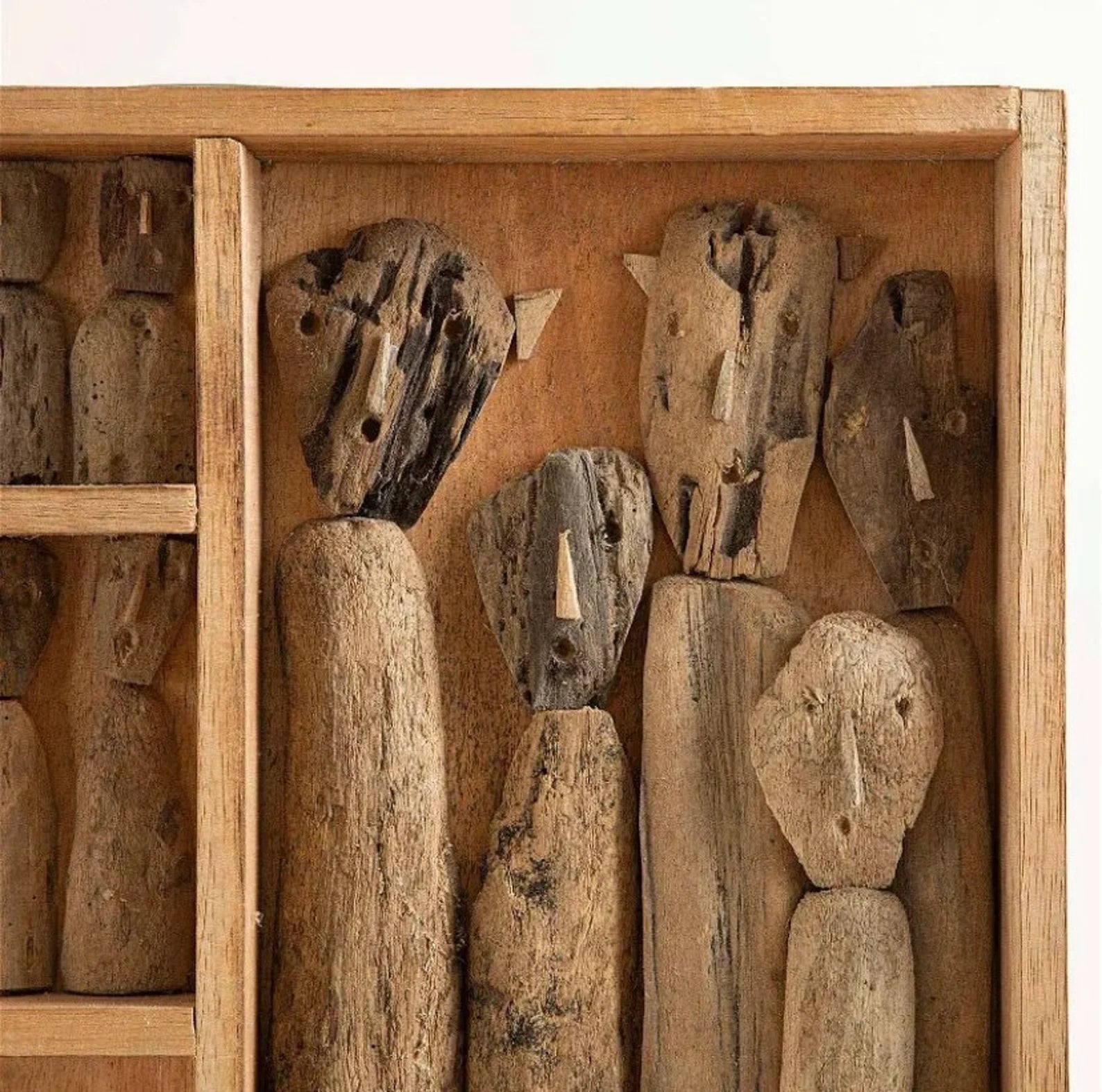 One-of-One Driftwood People Wall Art