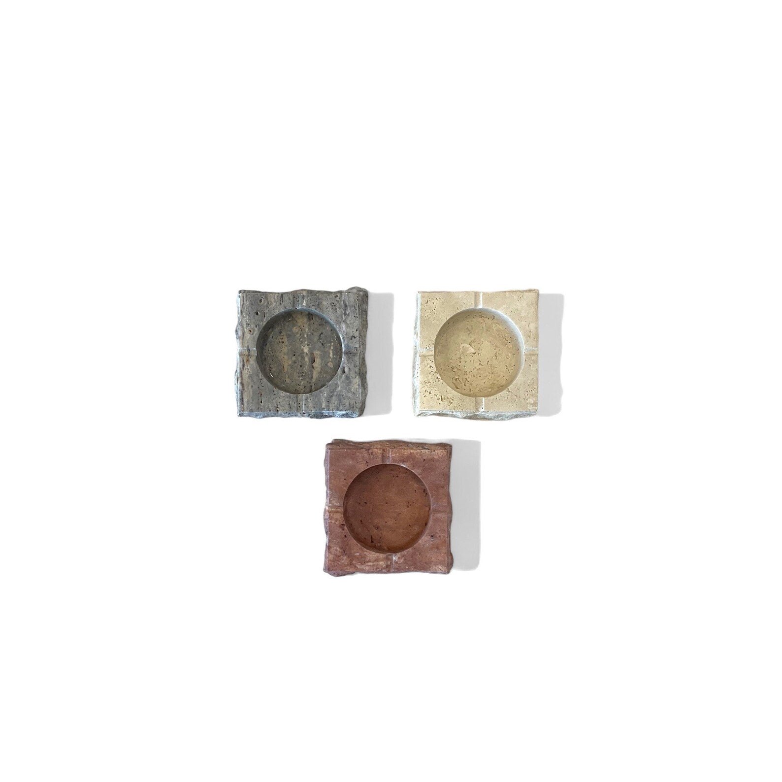 Natural Travertine Multipurpose Holder