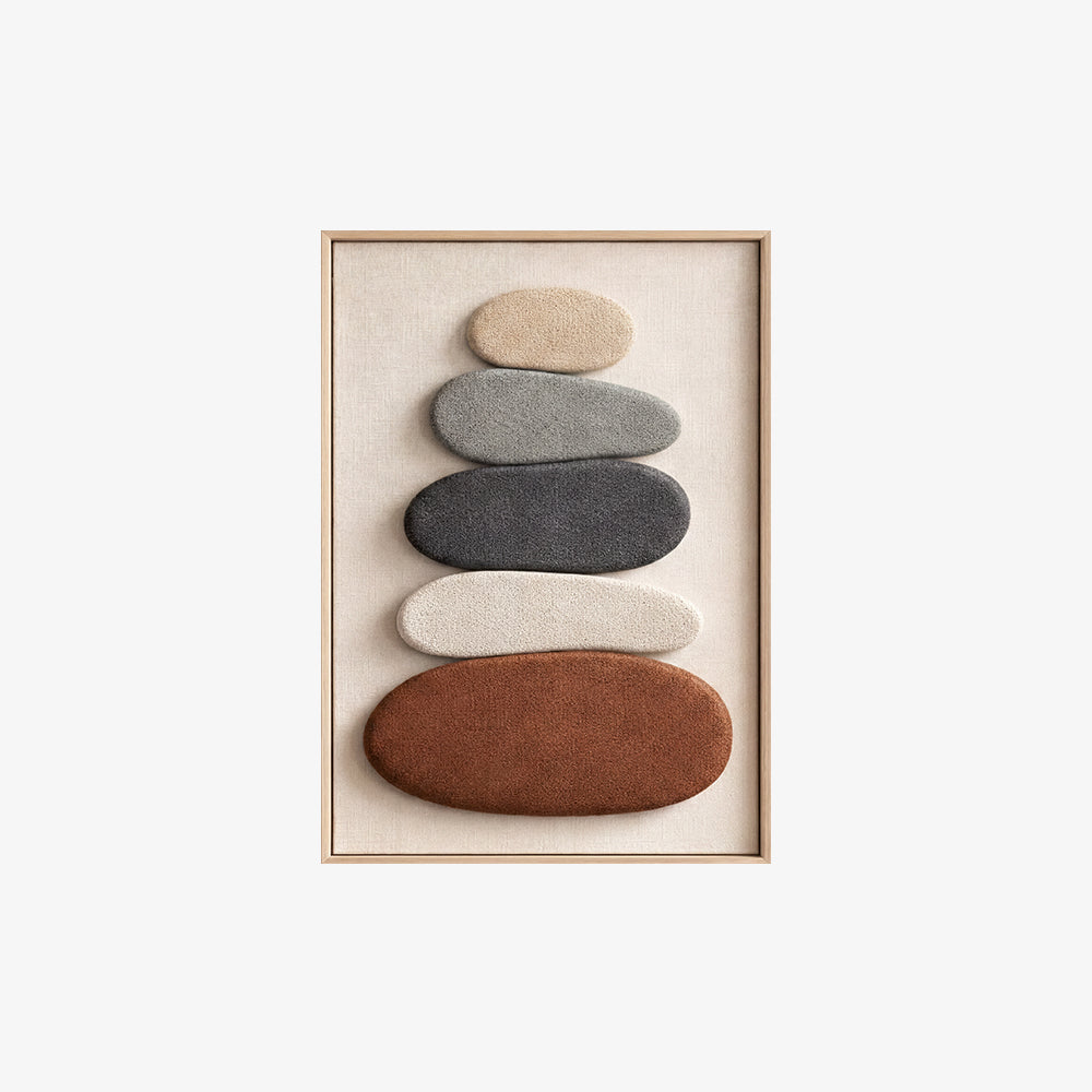 Balanced Stones - Leather Art